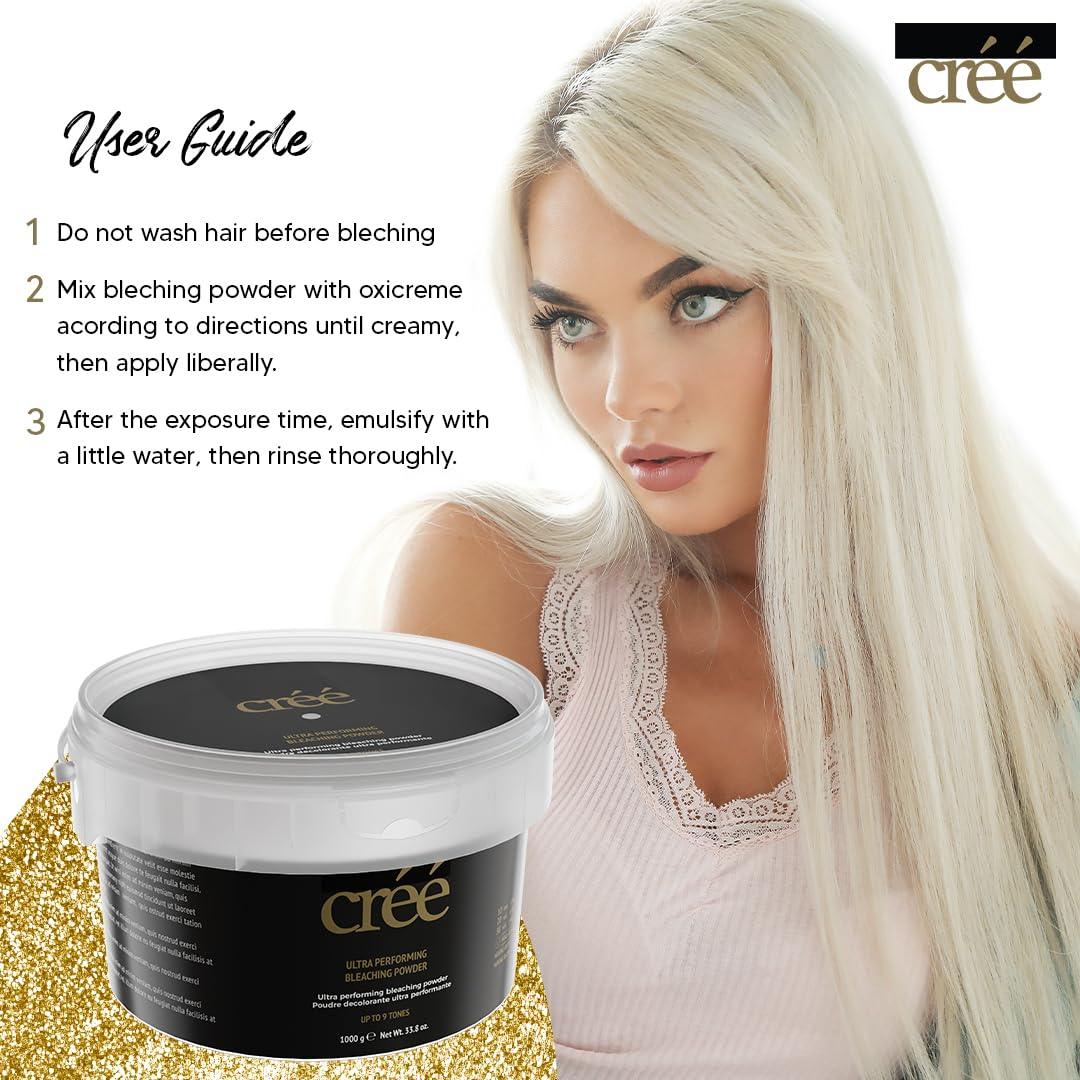 Creé Ultra Performing Bleaching Powder 1000g - BarberSets