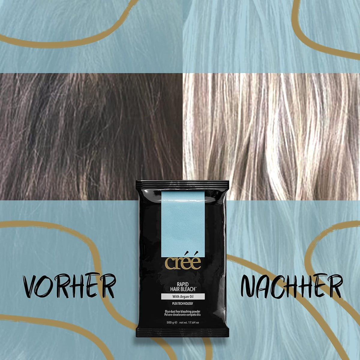 Creé Bleaching powder 500g~17.64oz - BarberSets