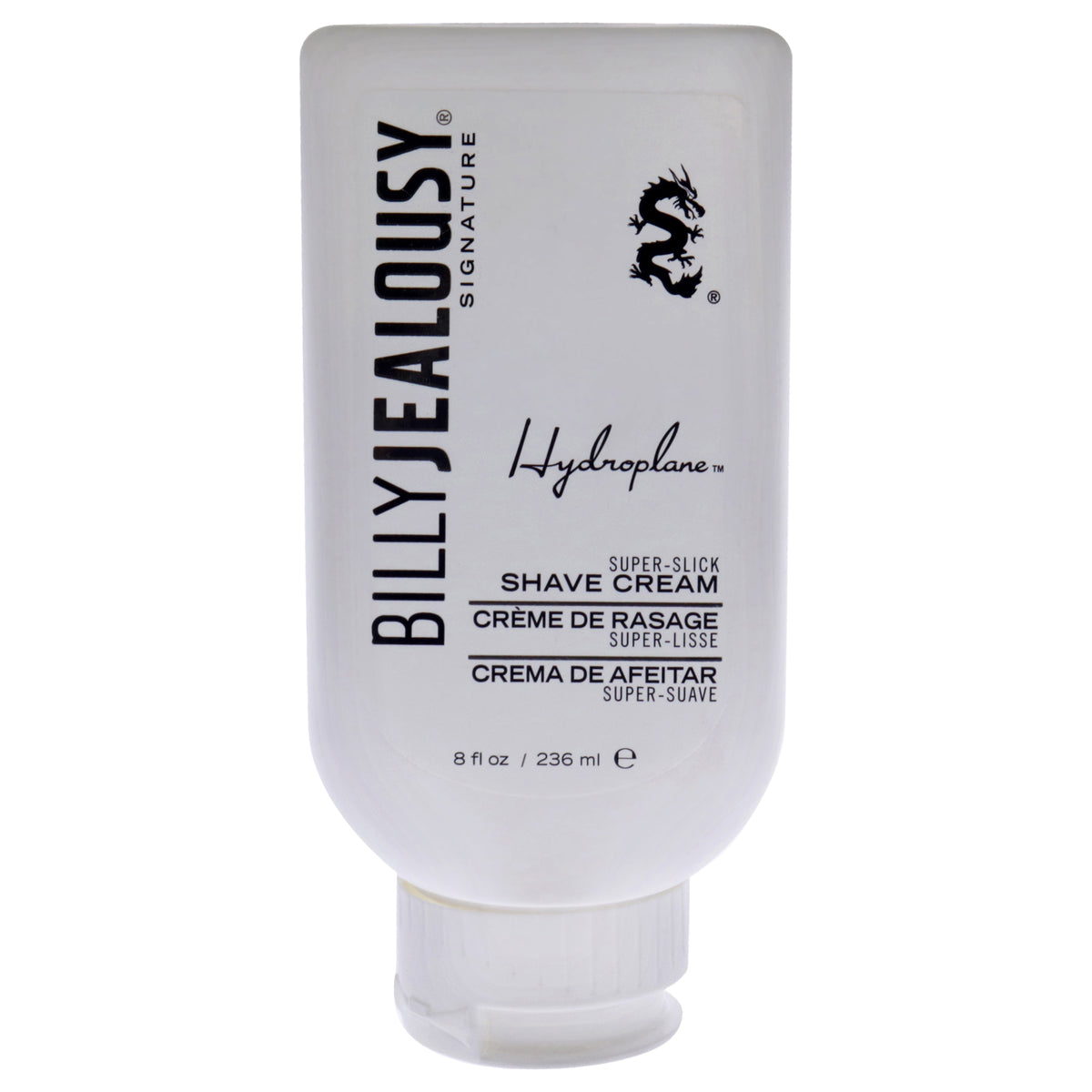 Hydroplane Super-Slick Shave Cream by Billy Jealousy for Men - 8 oz Shave Cream