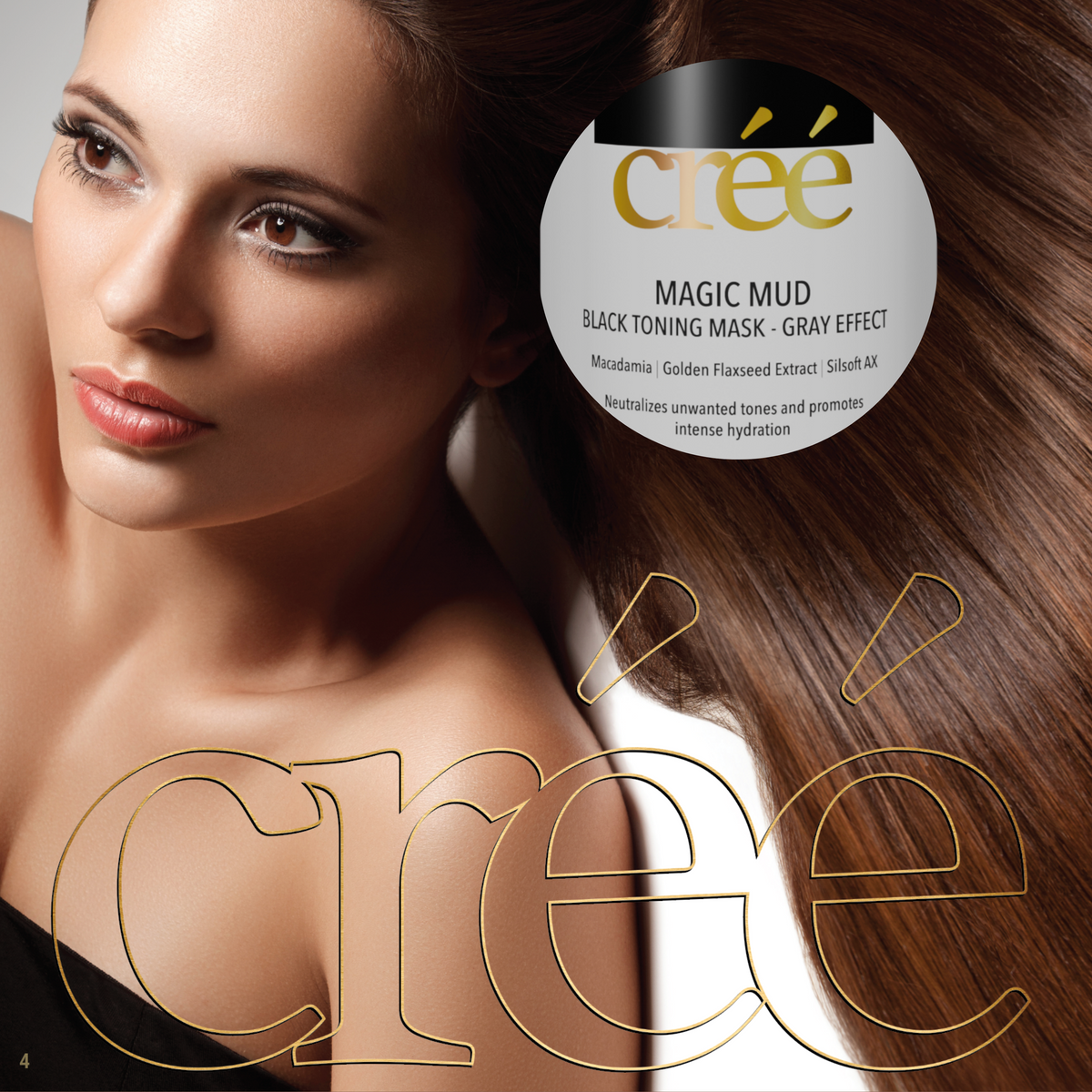 Cree Magic Mud Black Toning Mask Gray Effect Black Toning Mask Gray Effect